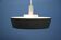 Dutch pendant light in black by Niek Hiemstra for Evolux, 1960s