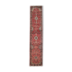 Traditional persian runner rug long red wool oriental carpet-83x495cm