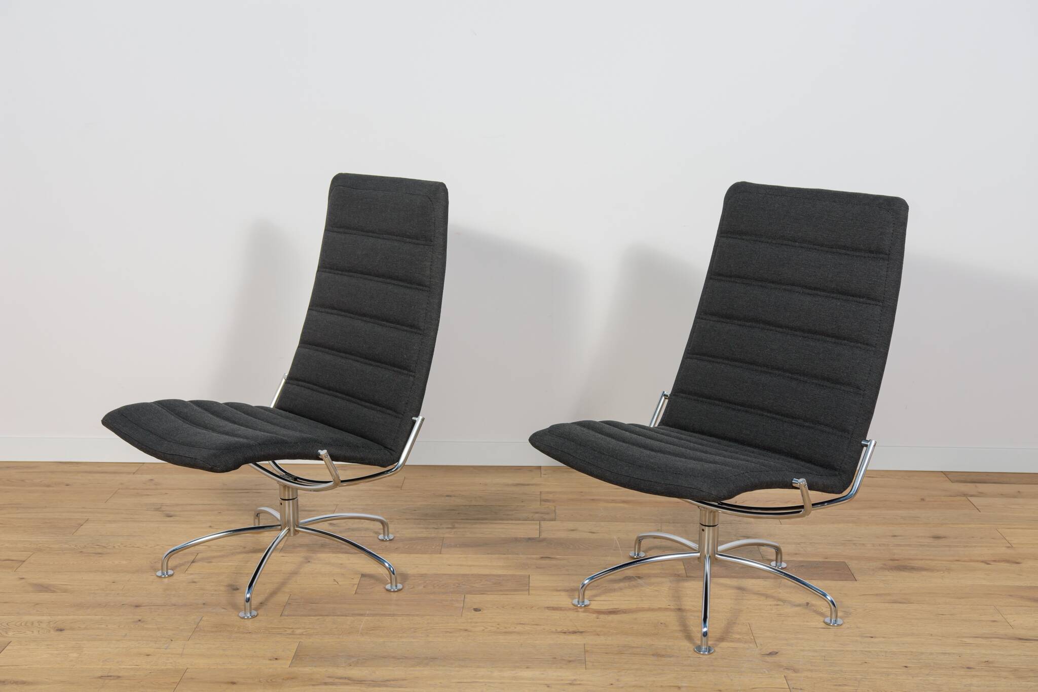 Mid Century SAS Copenhagen Airport Lounge Chairs by Jens Ammunsen for Fritz
