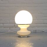 Italian Space Age Glass Table Lamp