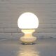 Italian Space Age Glass Table Lamp