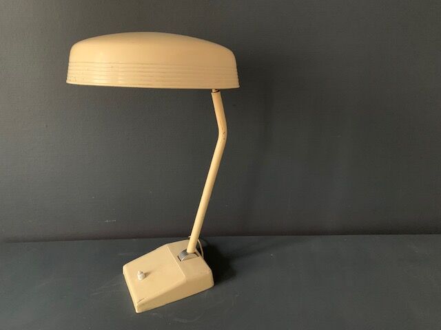 Desk lamp 50s unbleached metal