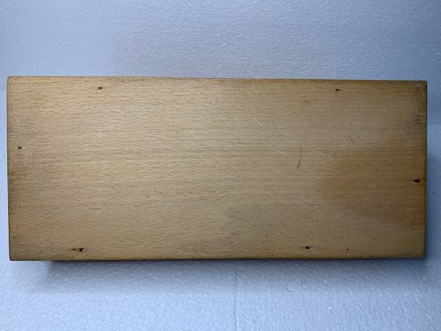 Old wooden mail holder 4 compartments