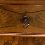 Commode Louis-Philippe en Ronce de Noyer – Fin XIXe