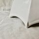 Vintage white ceramic up-and-down pendant light