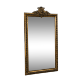 Miroir à fronton au lion — France, XIXe siècle