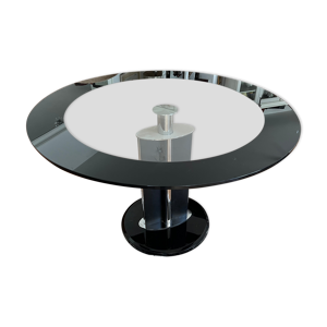 table ronde en verre