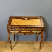 Bureau de pente Louis XV en marqueterie XVIIIème