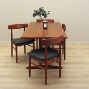 Table en teck, design danois, années 1960, designer : Børge Mogensen