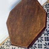 Art deco mahogany side table