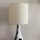 Asymmetrical ceramic lamp Vallauris France 1950, signed, unique