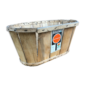 Wooden crate for oranges