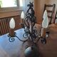 Wrought iron chandelier