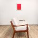 Mid Century Modern 3-Seat Sofa, Ole Wanscher for France & Son, Senator Teak, Danish Design Couch