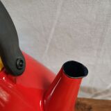 Enamelled metal kettle pitch 70 design style memphis