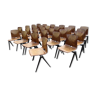 Set of 28 Galvanitas S22 chairs.