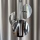 1970s Space Age chrome chandelier – 3 lights