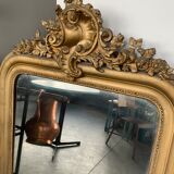 Golden moulding mirror