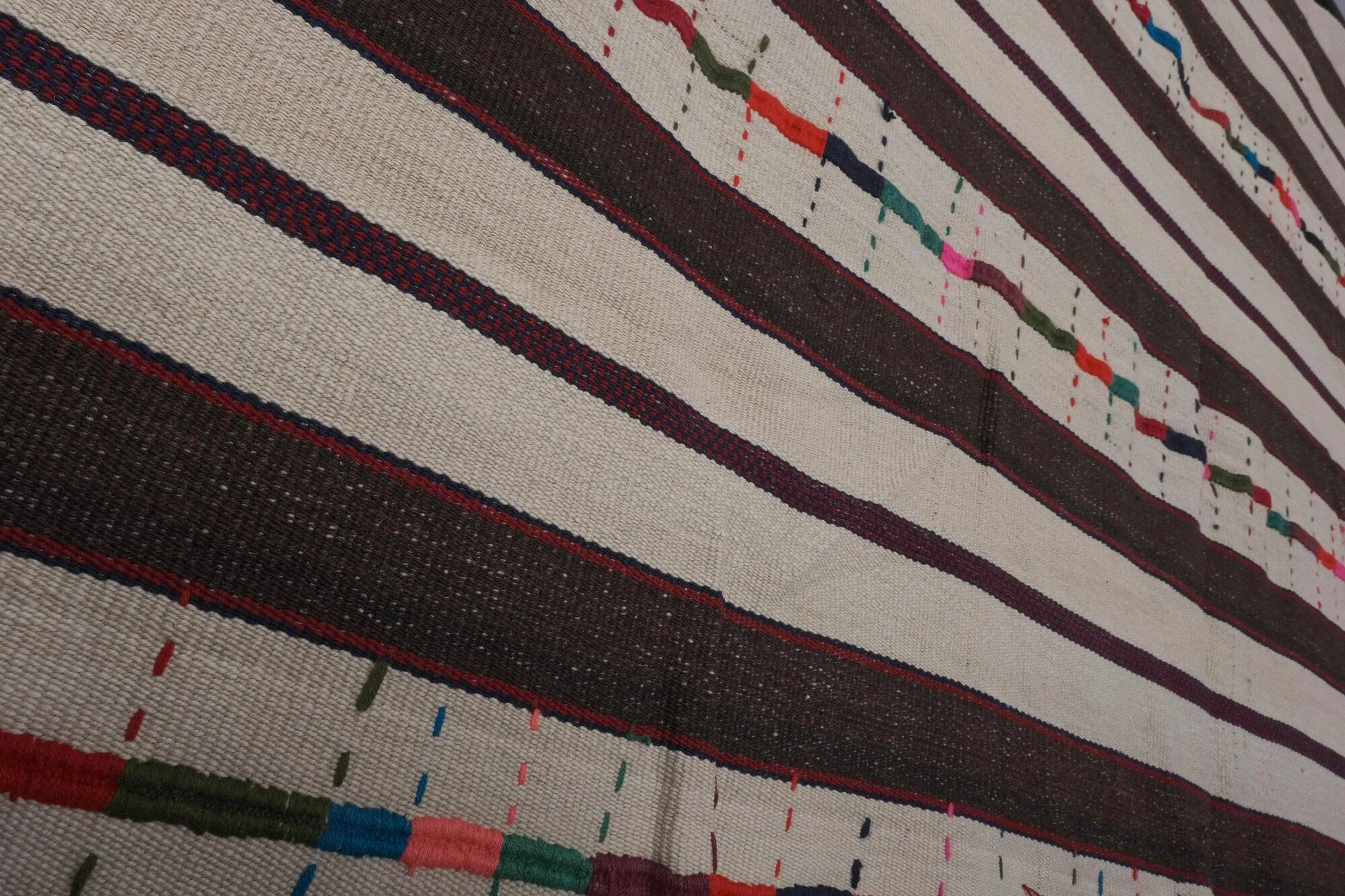 Vintage Turkish kilim, handwoven, 180x340 cm.