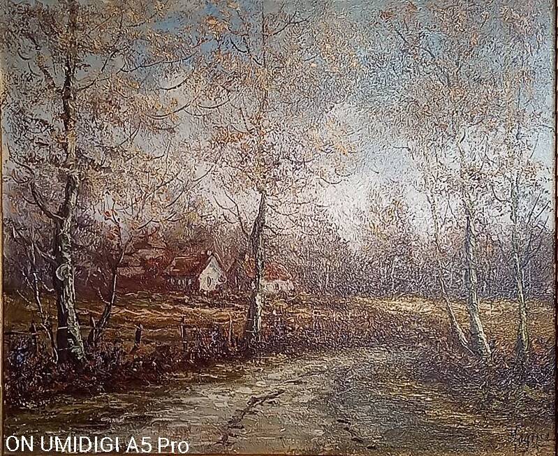 Robert Mogisse (1933-2016) Oil on canvas - 46 x 55 cm - landscape
