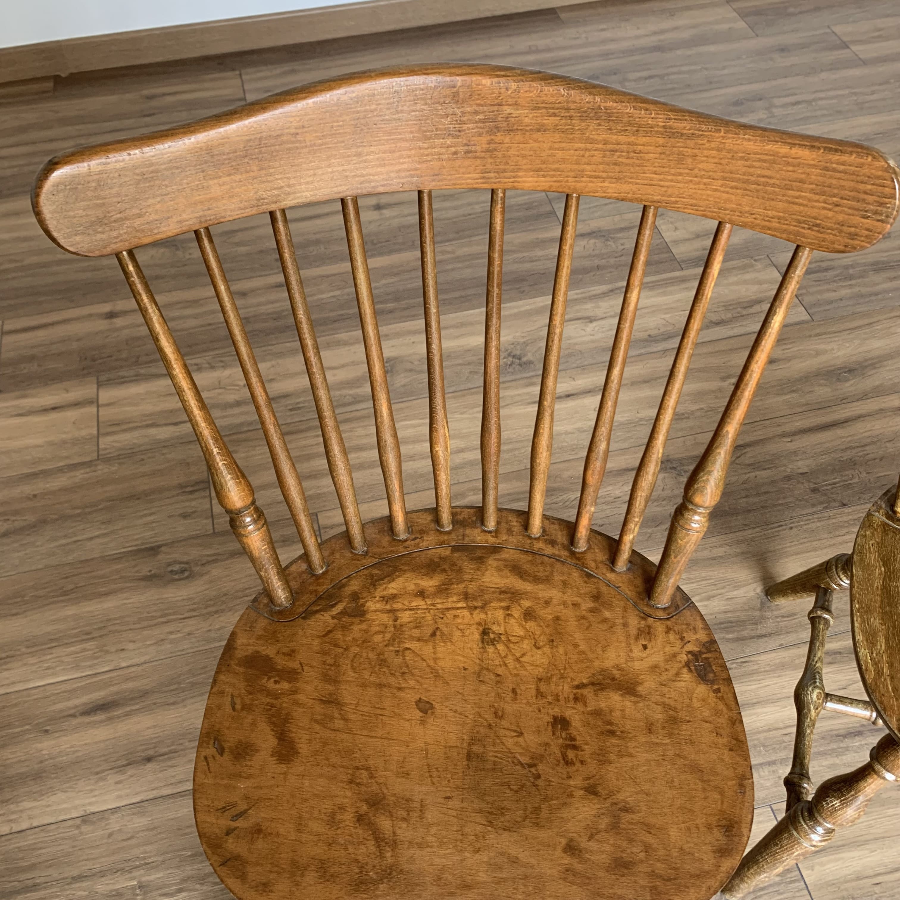 Pair of Windsor chairs