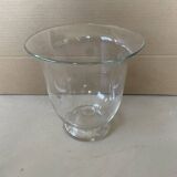 Old polka dot flared vase