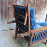 Morris "Potacol" armchair and footrest