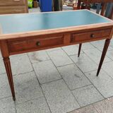 Bureau plat ancien style Louis XVI