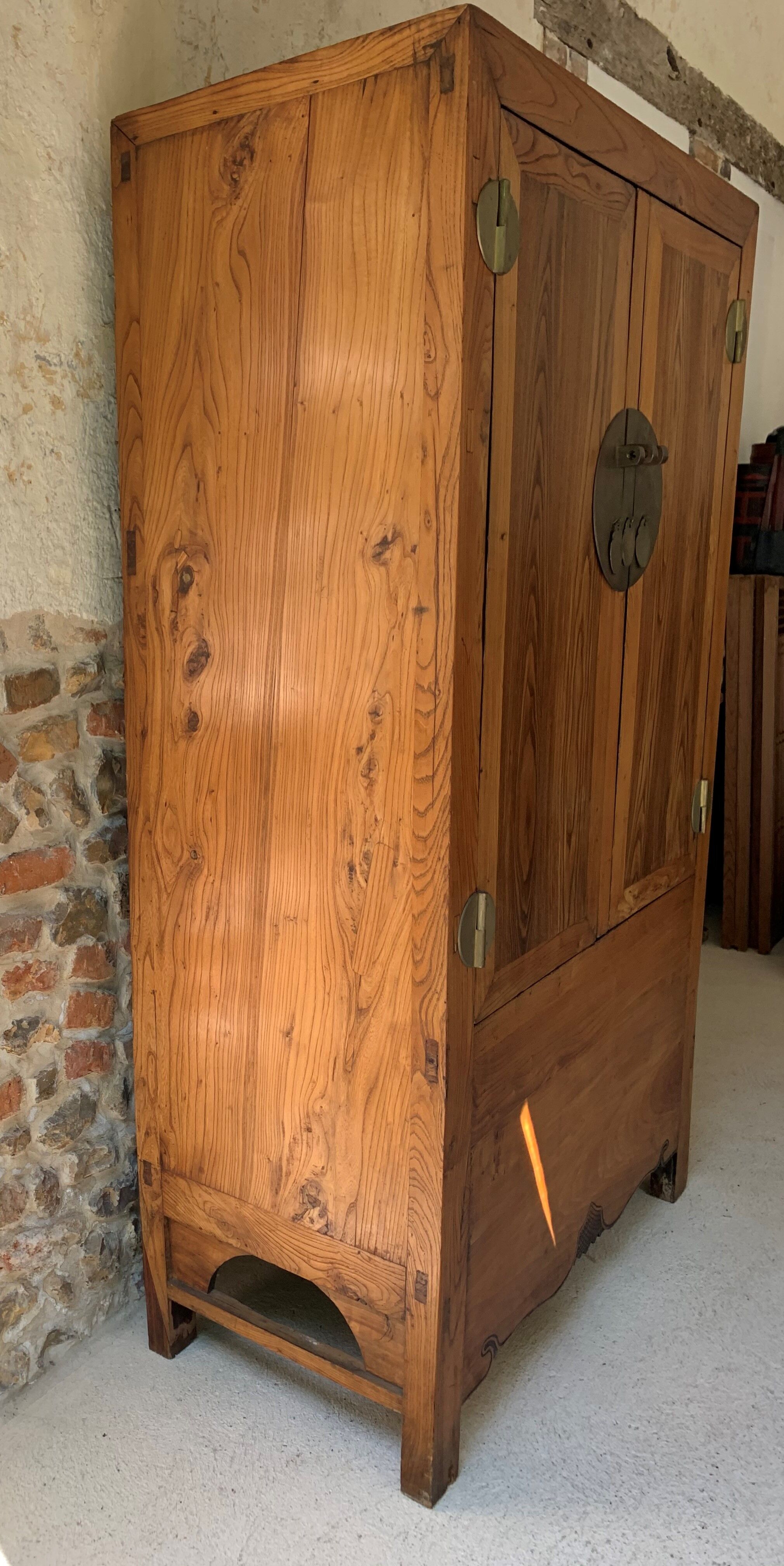 Chinese elm cabinet