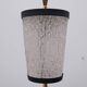 ARLUS chandelier in brass and glass, 1960