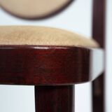 Thonet highback velvet chairs no 567 by Otto Prutscher