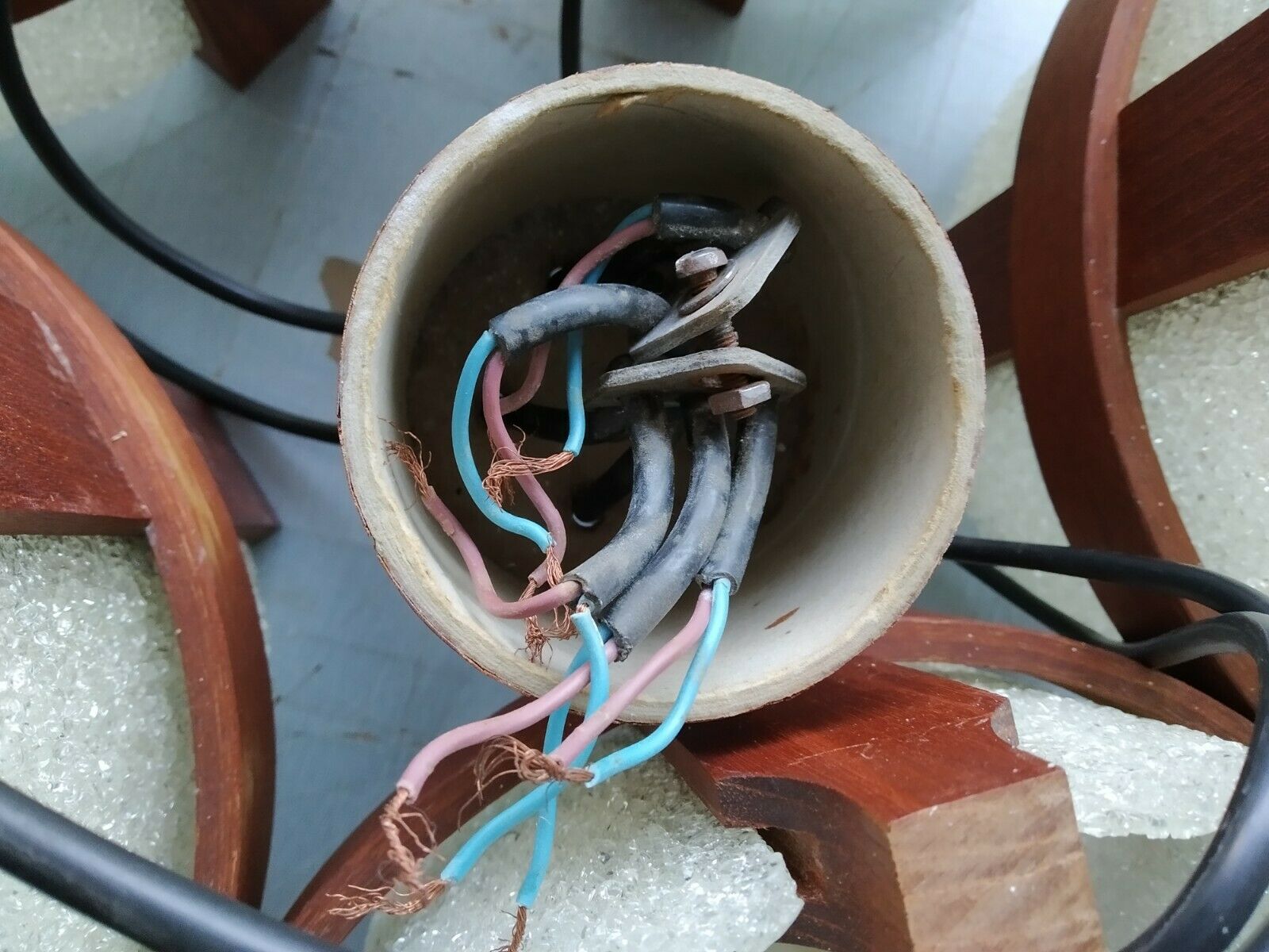 Scandinavian teak tea shirt vintage