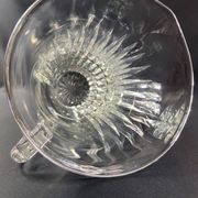Grand pichet en cristal taillé