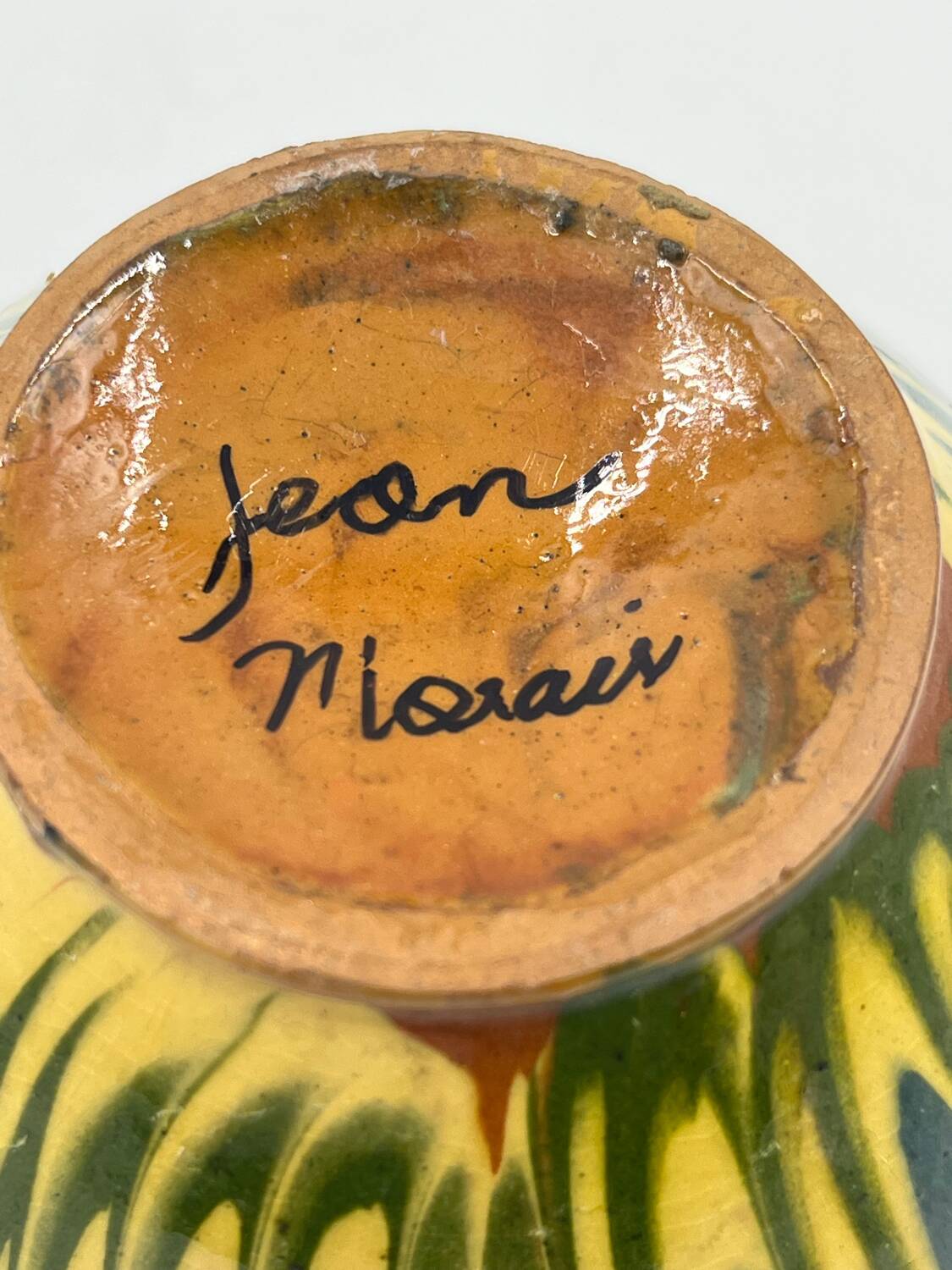 Vase signed Jean Marais