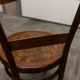 Baumann 1900 Swiss chair signed