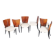 Art Deco Beech Chairs attributed to Halabala for Up Závody, Czech, 1930s, Set of 6