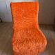 Vintage orange armchair