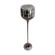 Lampadaire space age , acier chromé