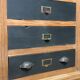 Notary's trade furniture with oak clamshell 1930