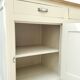 Vintage 3-door wooden sideboard