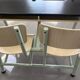 Vintage school desk for 2, fully renovated – Slate top