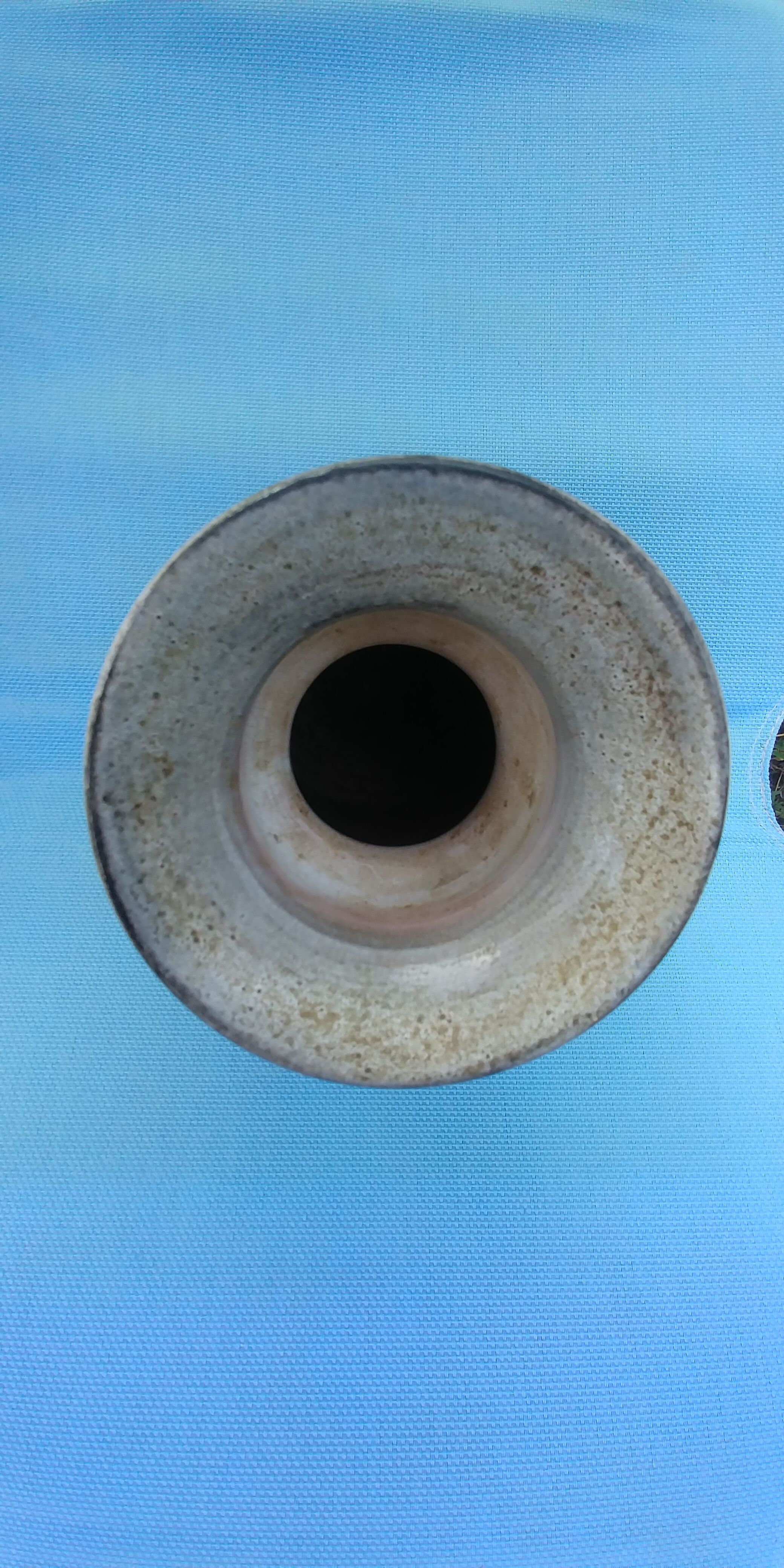 Vase Saint Paul Vallauris signed by Jacques Fonck and Jean Matéo Vintage decoration flowers 70s.