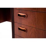 Teak Desk, designed by Svend Aage Madsen for H.P. Hansen, Denmark, 1960s