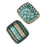 Set of 2 Robert Picault ceramic pocket trays