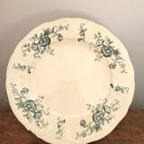 set of 2 Dupleix Longchamp ironware plates