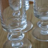 Set of Basel crystal glasses in good condition