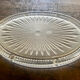 Oval pressed glass trifle art deco 1900