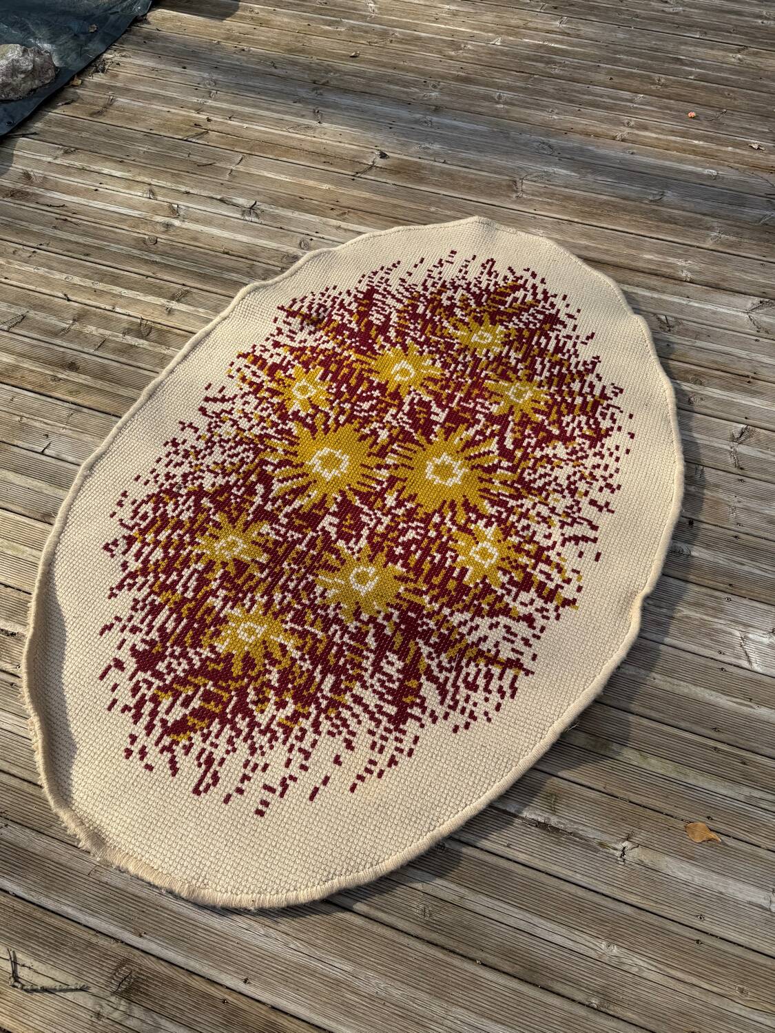 70s wool rug