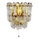 Palazzo Ice Glass Wall Lamp by J.T. Kalmar