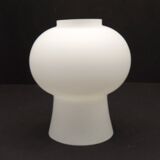 Opaque white glass lampshade